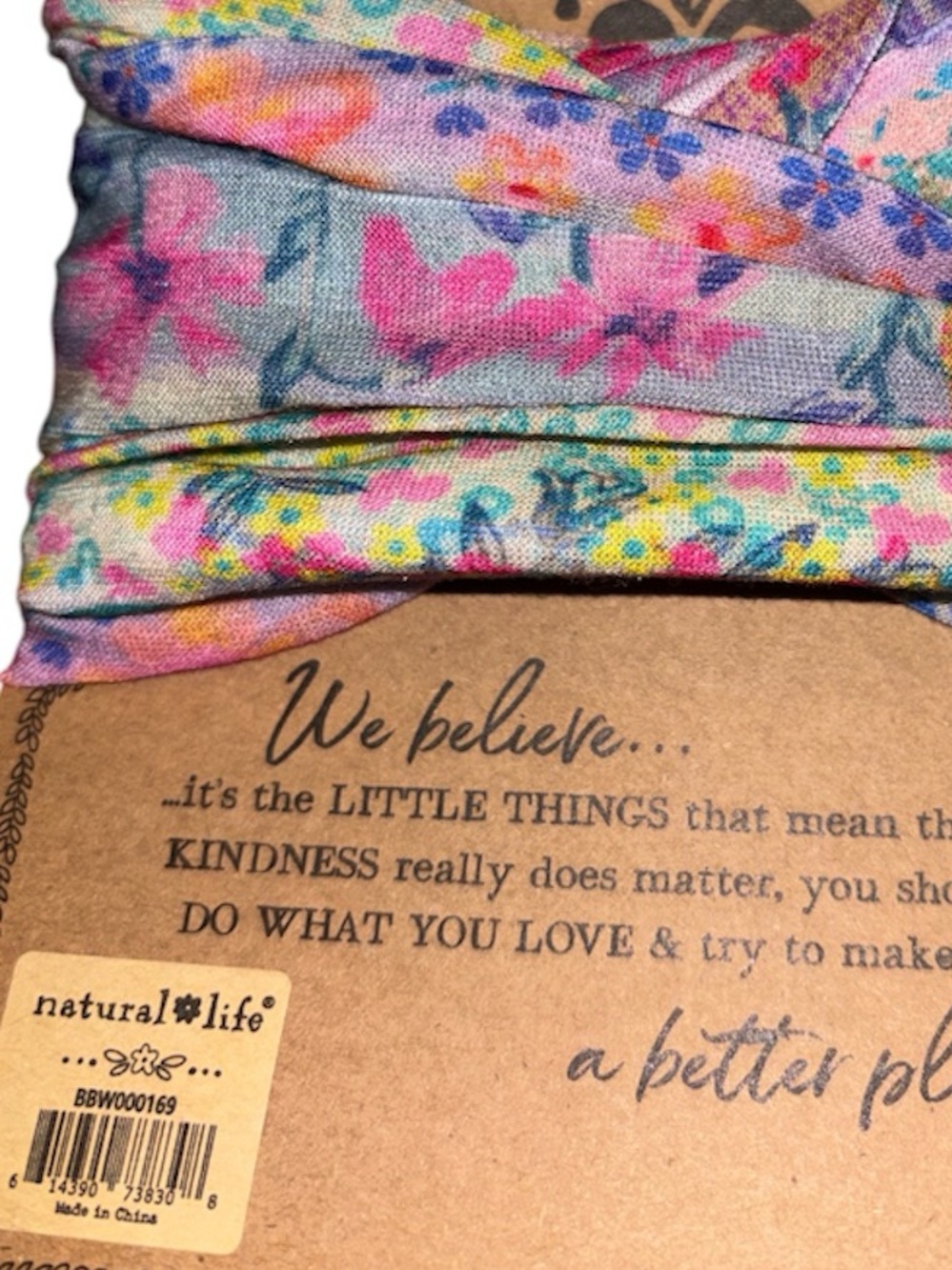 Natural Life boho bandeau hair band - Picture 6 of 6